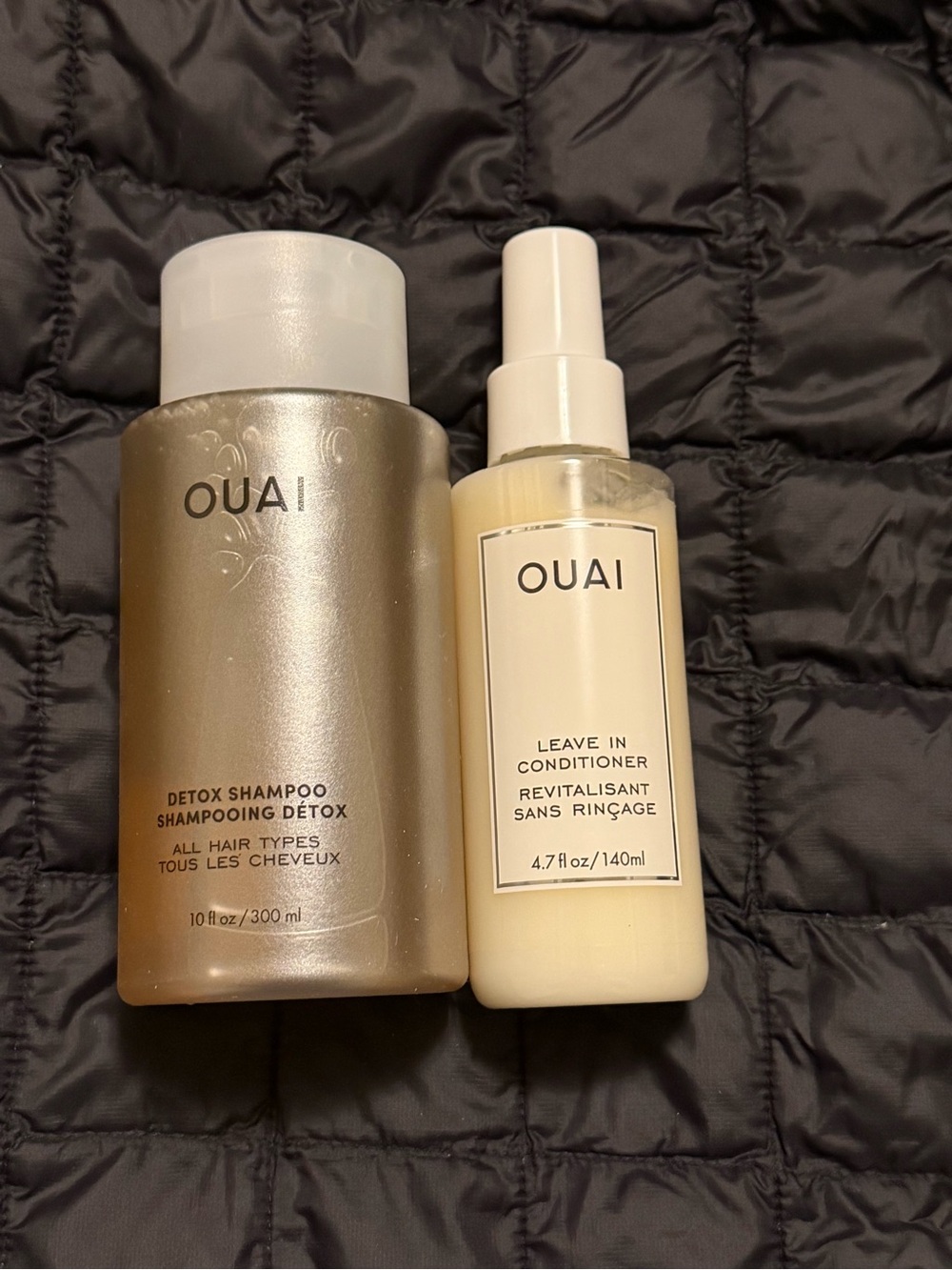 Ouai Detox Shampoo and Leave In Conditioner